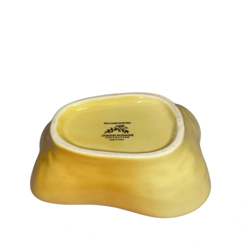 Williams-Sonoma Jardin Potager Ceramic Pumpkin and Bell Pepper Dish Set